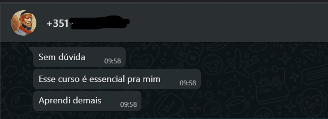 Mensagem de feedback 01